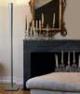 L0339 GR Lampadaire Chrome - DOWITH O Luce