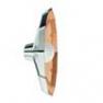 LI1951 10 E Plafonnier/Applique Blanc & Cuivre - MYSTERIO Foscarini