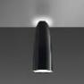 Artemide NUR 75 GLOSS SOFFITTO FLUO глянцевый черный A243810