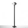 Artemide ALCESTI TERRA черный, высота столба 230 см с отражателем 0787010A T053500 T087200