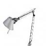 TOLOMEO MICRO LED алюминий со струбциной, настольная лампа Artemide A010300 A004200