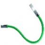 Fabbian D63 G01 43 потолочная люстра Snake Зеленый