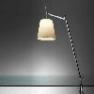 Artemide 0947010A A004100 настольная лампа TOLOMEO BASCULANTE пергамент со струбциной