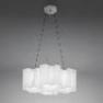 LOGICO SOSPENSIONE MICRO 4x90° белый глянцевый, подвесной светильник Artemide 0651020A