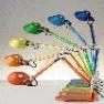 Artemide A010970 A004100 настольная лампа TOLOMEO MICRO анодированный бирюзовый со струбциной