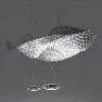 Artemide 1513010A подвесной светильник COSMIC ANGEL SOSPENSIONE галоген серебристый