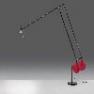 Artemide IPOGEO черно-красный 0690010A