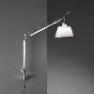 TOLOMEO BASCULANTE PARETE серый, бра Artemide 0947020A A025150