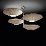 SIAM 4 LUCES 4432005 Матовый никель, потолочный светильник Bover 4432005