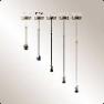 EXTENSIBLE 30 CM / 30 CM EXTENSIBLE SUSPENSION SET 4119203 Коричневое железо, подвесной светильн