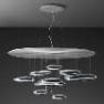 Artemide 1397110A подвесной светильник MERCURY SOSPENSIONE halo из нержавеющей стали