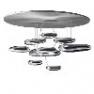 1366010A Artemide MERCURY LED SOFFITTO полированный хром