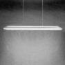 Artemide 0316010A подвесной светильник FLOAT SOSPENSIONE lineare бело-серый