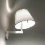 Artemide MELAMPO PARETE серый алюминий 0720010A