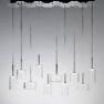 Spillray 10 G4 оранжевый, подвесной светильник Axo Light SPSPIL10ARCR12V