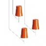 Foscarini 2210081 53 потолочный светильник BIRDIE 1 Оранжевый