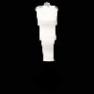 PAGODA SP 51 3 E27 белый, подвесной светильник Vistosi PAGODA SP 51 3 E27