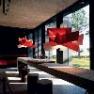 Foscarini 151007 63SP5 подвесной светильник BIG BANG H.5 m (halogen R7s) красный