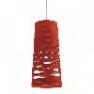 182027 63 Foscarini TRESS малый красный светильник