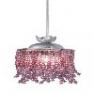 Tredici Design 1399 E 1399 E серебристый с фиолетовыми кристаллами