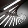 Vibia 2151-14 подвесной светильник RHYTHM 2151 Коричневый