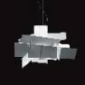 BIG BANG H.5 m (halogen R7s) белый, подвесной светильник Foscarini 151007 10SP5
