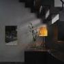 Foscarini 026001 50 D настольная лампа LUMIERE 05 большой светильник с диммером алюминий/слонова