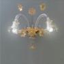 Светильник настенный 0205267063401 Leucos Modo 705 P2 CRISTALLO-ORO/ORO