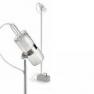 Светильник напольный SHAKER TR/1 GU4 BASE CEMENTO CROMO/BIANCO