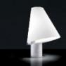 Светильник настольный MICENE TAV.BIANCO SAT.TIT.CON BASE MARMO CAR.