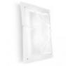 90214 Linea Light бра ICEBERG изогнутое стекло с пескоструйной обработкой, 40*44см, 2x52W - 240V