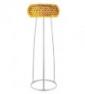 138003 52 Foscarini торшер Caboche media, желто-золотые шарики, D 50см, Н 20/154см, 1х160W R7s 1