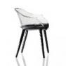 Cyborg chair black/back clear (SD 1700)