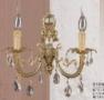 AA010N02C1 Riperlamp бра, декор свечки, кристаллы Asfour, 38х34х34см, 2x40W, арматура AA “old go
