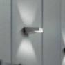 0305308363503 Leucos Studio бра Alias, стекло матовое, боросиликатное, 6x20cм, 1x150W b15d, белы