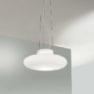 Светильник потолочный MILD S E27 BIANCO SATINATO STR. NICHELATA