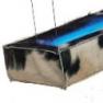 Светильник потолочный Dark d-COW BLUE 1x28W EVG5m (110-40-128-03-B)