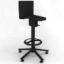 360_stool black/black (SD1544)