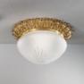 Светильник потолочный Nervilamp 0590 gold bronze