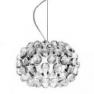 138027 16 Foscarini светильник подвесной Caboche Piccola диам31 см, выс200 см, прозрачный полиме