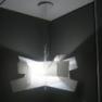 151007 10 Foscarini Светильник подвесной Big Bang, белый металл, 96*66/200 см, 1x26W GX24q-3, бе