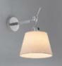 Светильник настенный Artemide TOLOMEO parete diffusore pergamenta d32