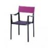 Venice chair black/fuchsia (SD 1770)