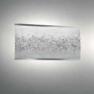 Светильник настенный COLAGE P 2G11 BIANCO/CROMO VT SETA DEC.GRIGIO