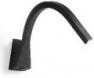 7227 Linea Light бра Snake, 4х6х45см, 1х2W LED теплый белый 3000*К, черная резина, металл