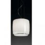 Светильник потолочный VistosiEXPO. Bot susp. 35 bianco cristal bianco E27