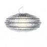 179074 16 Foscarini светильник подвесной Tropico Ellipse плафон из пластика прозрачного цвета, D