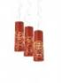 Светильник подвесной Foscarini TRESS PICCOLA SOSPENSIONE ROSSO 182027 63