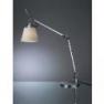 Светильник настольный Artemide TOLOMEO basculante tavolo con base+paralume grigio