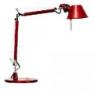 Светильник настольный Artemide A011810 TOLOMEO micro tavolo con base rosso anodizzato